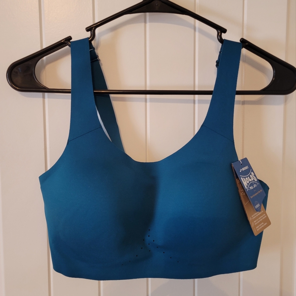 NWT Brooks Dare Scoopback Run Bra 34DD/E
